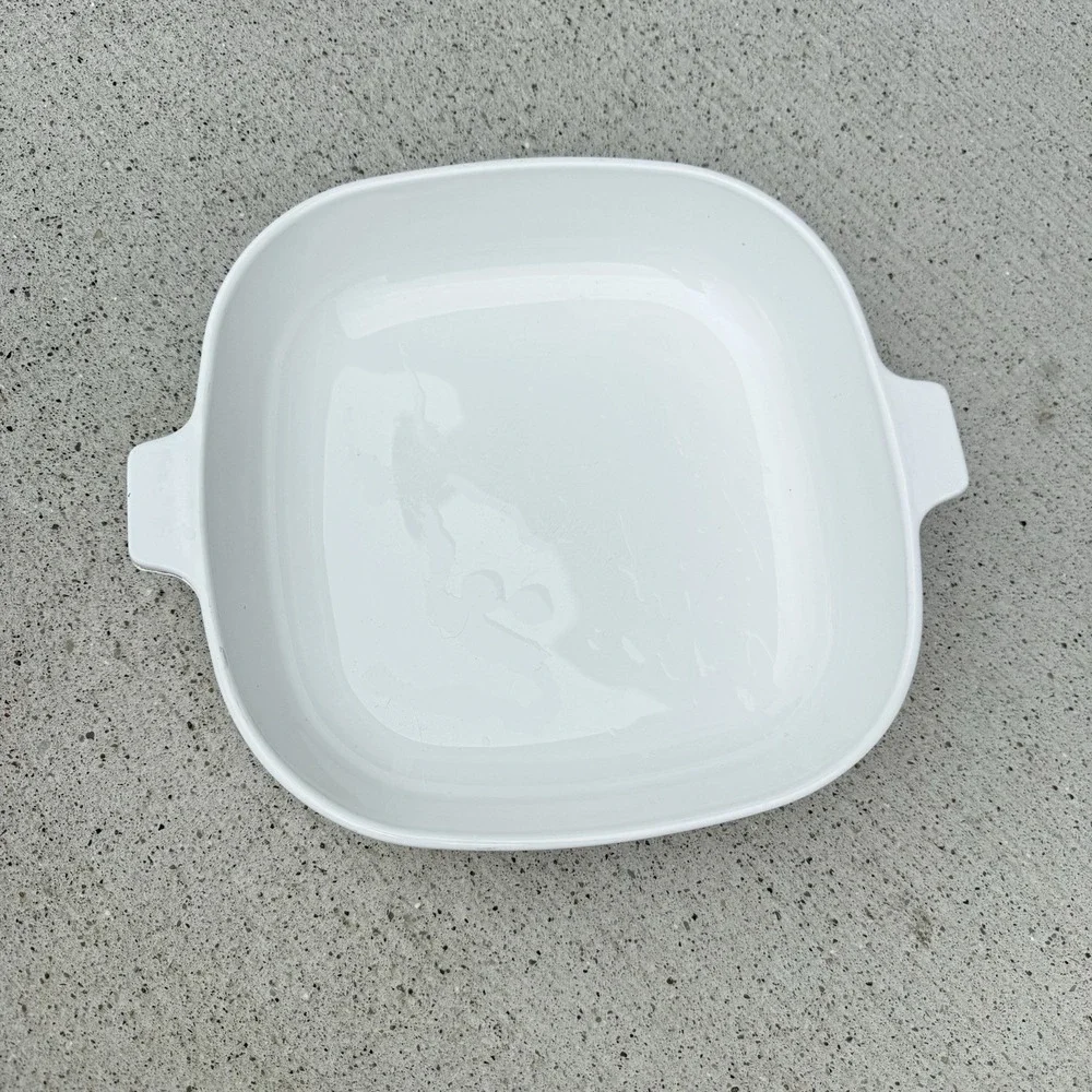 Vintage CorningWare P-10-B Blue Cornflower Casserole Dish Glass Lid 10